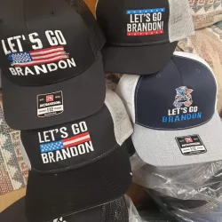 Lets Go Brandon Embroidered hats