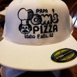 Papa Tom's Pizza embroidered hat