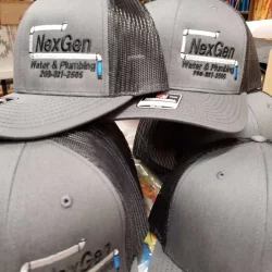 NexGen embroidered grey hat